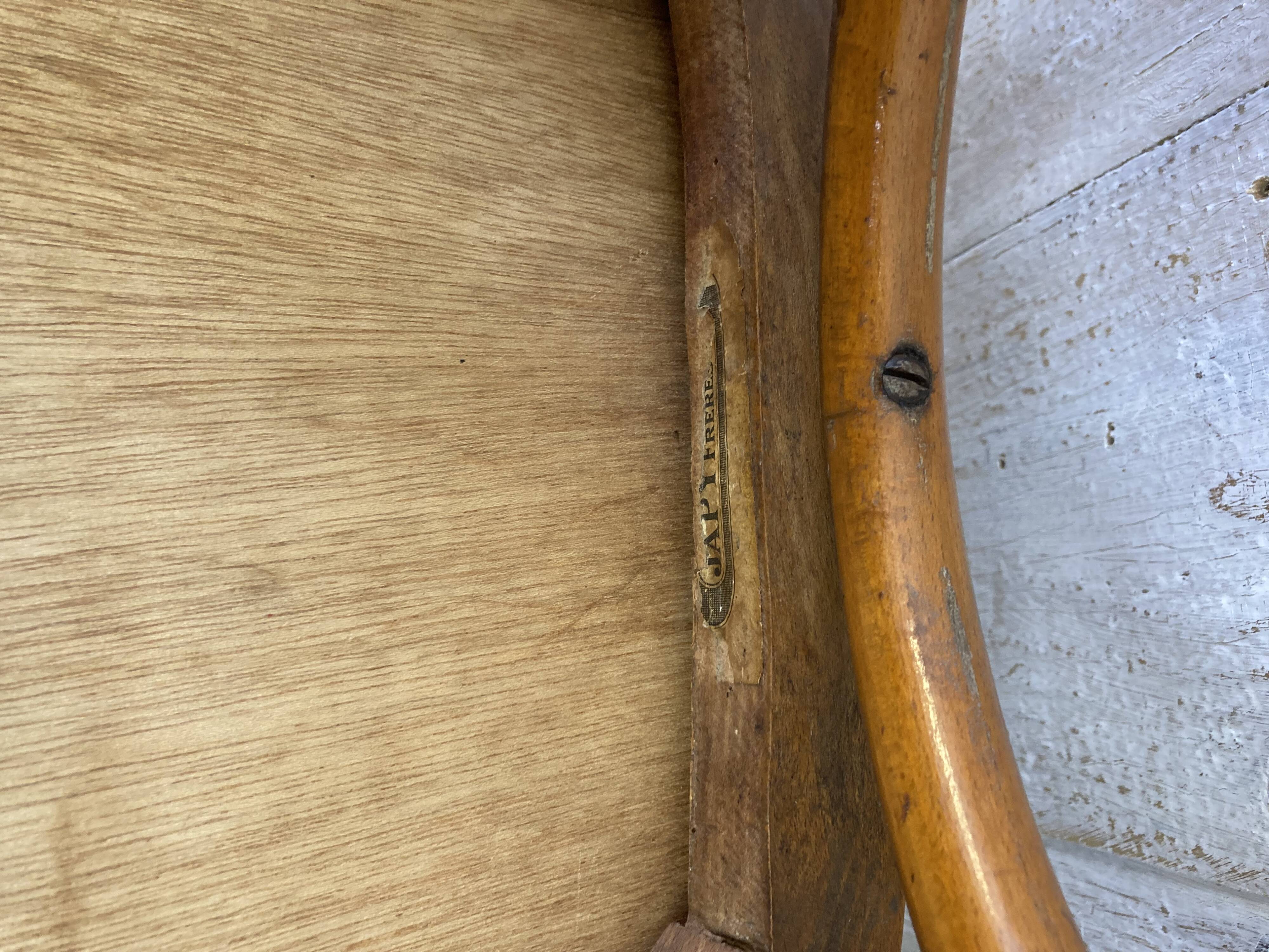 set of 3 mismatched bistro chairs