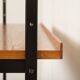 Italian free standing shelving unit with drawers, 1970s