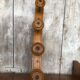 Old turned wooden coat hook