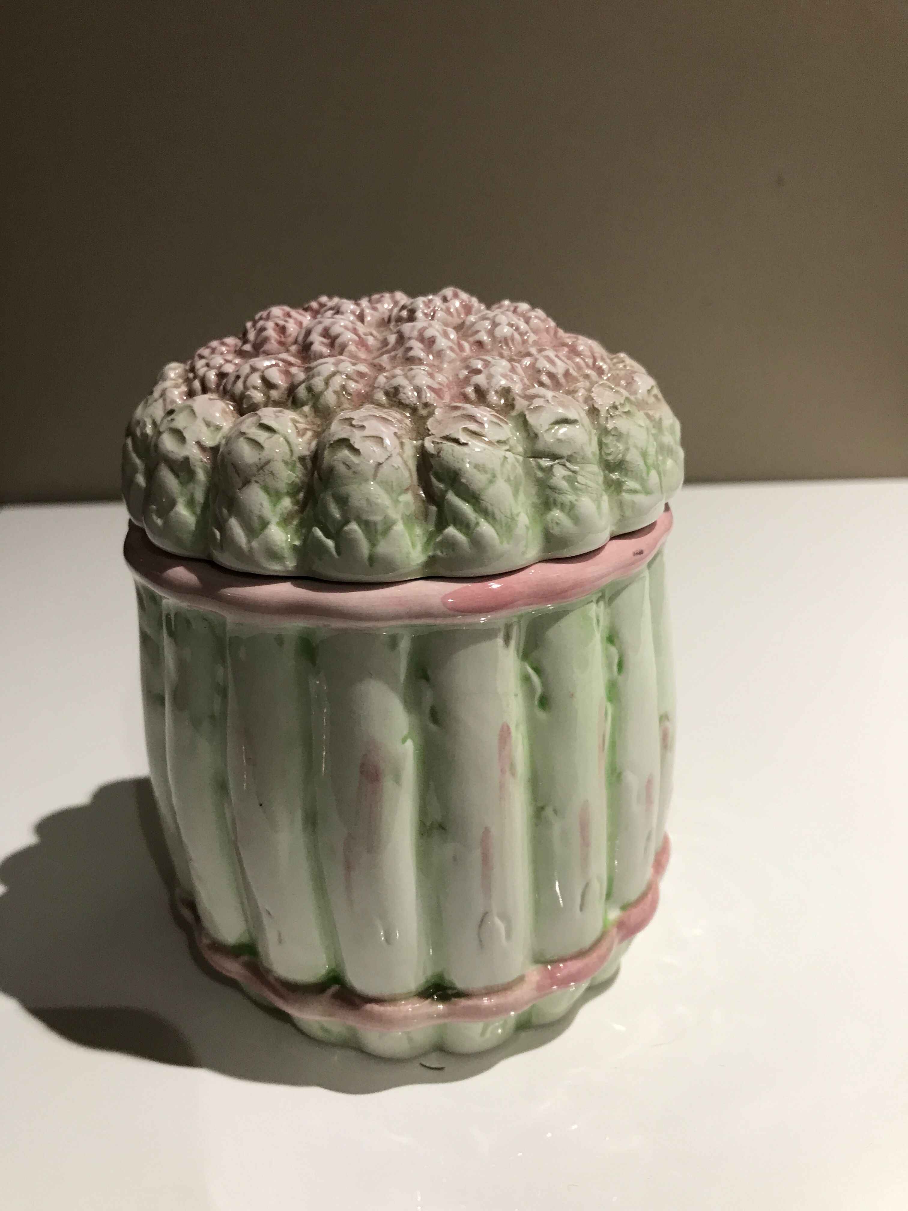 Saucière asparagus in slurry