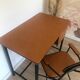 Bureau des années 60/70 et sa chaise