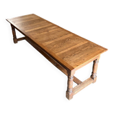 Solid wood draper's table 237 x 79 cm