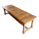 Table de drapier en bois massif 237 x 79 cm