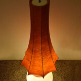 Esperia large lamp in glass and cocoon, 1960s