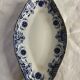 Lot de 2 raviers anciens Elchinger Badonviller – décors bleus