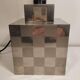 Cube lamp - checkered - Françoise Sée - Space Age Design - Vintage era - 60s / 70s