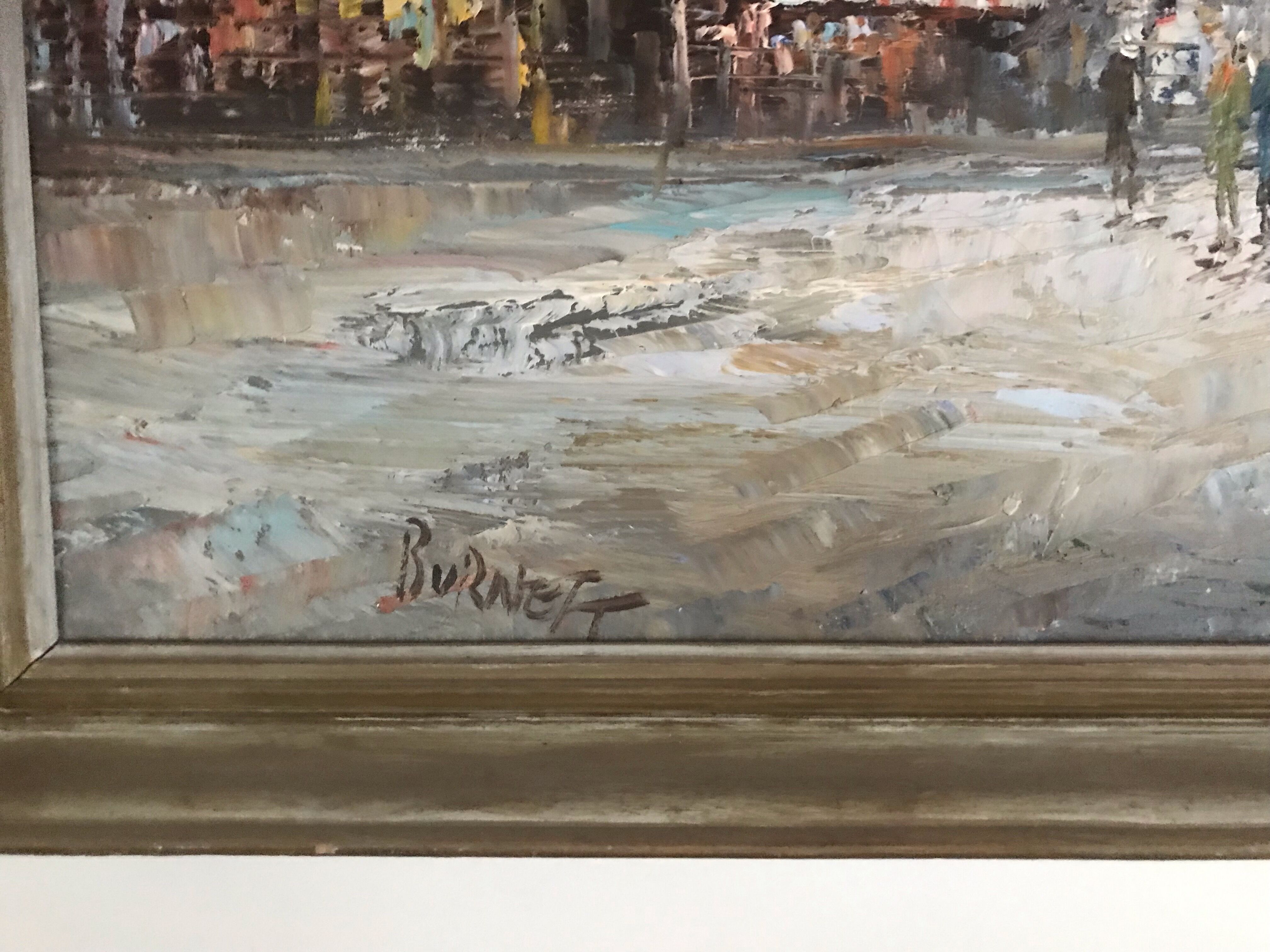 Animated parisian scene by burnett