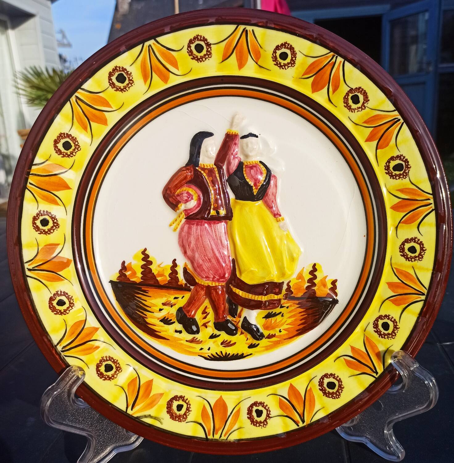 Henriot Quimper plate