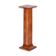 Art Deco Pedestal in Spruce and Oak, 1920s