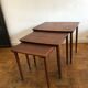 Scandinavian nesting tables Mobelintarsia