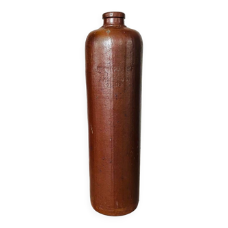 Antique Erven Lucas Bolts Amsterdam stoneware liquor bottle