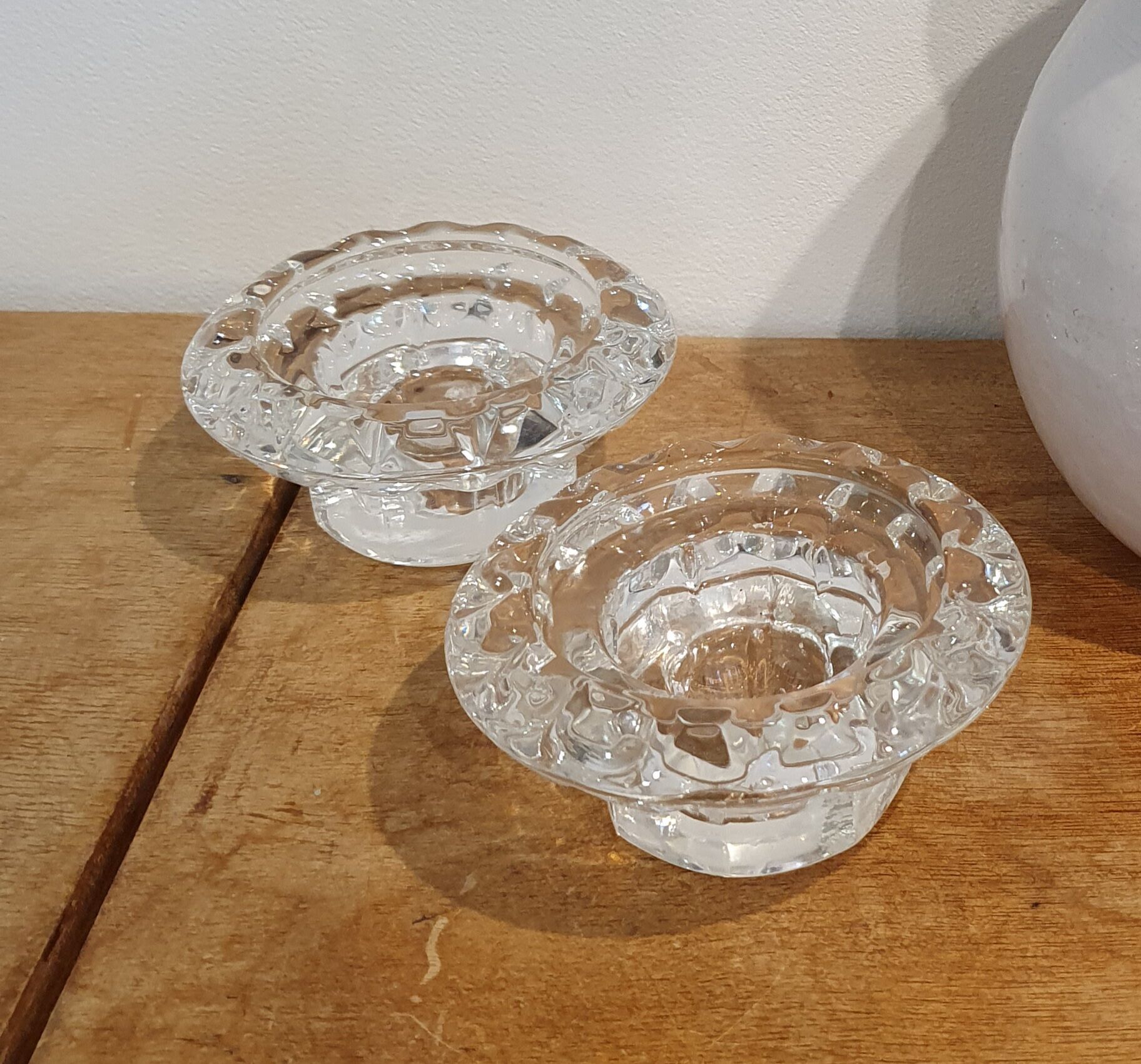 Glass candle holder sduo