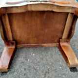 Dresser rag maker style louis xv marquetry marble top