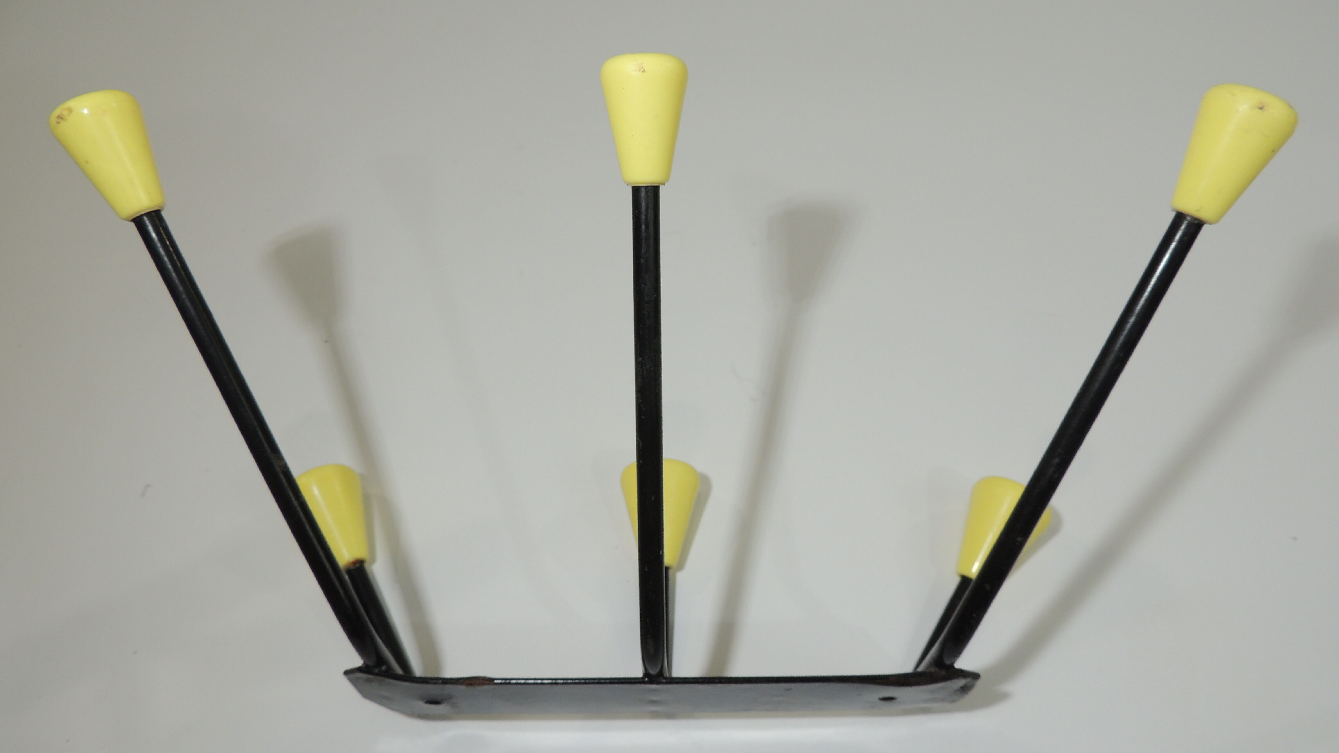 Vintage coat rack three arms