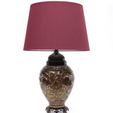 Ceramic and Bronze Table Lamp, 1960s England