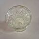large vintage cut crystal vase