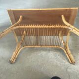 Rattan coffee table