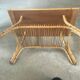 Rattan coffee table