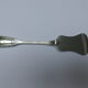 Antique silver mincing spoon