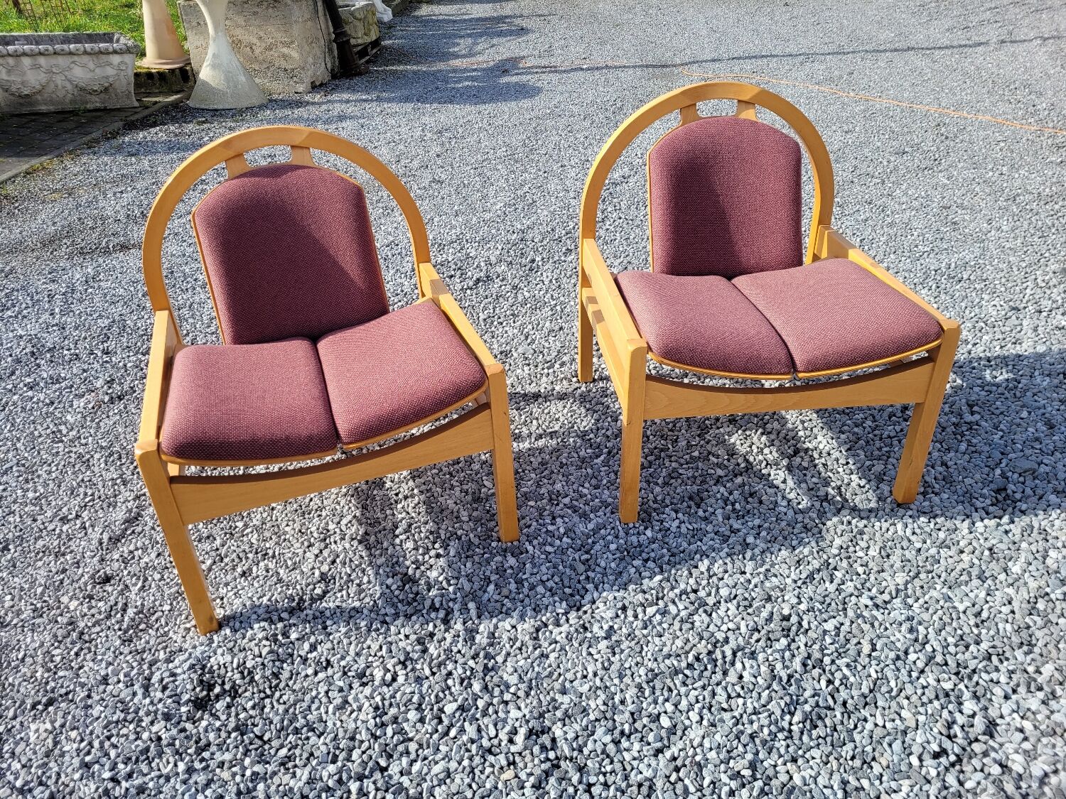 Paire de fauteuils Baumann des années 70