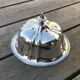 Individual serving bell silver metal