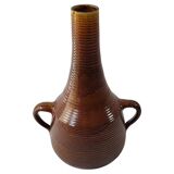 Accolay, Large Floor Lamp Base / Vase in Glazed Ceramic, 1960