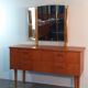 Coiffeuse Norvégienne en Teck convertible Commode, par Steen & Strøm's, Vintage Scandinave 1960s
