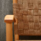 Karl Schrøder Lounge Chair Model 1641 for Fritz Hansen, 1940s Denmark