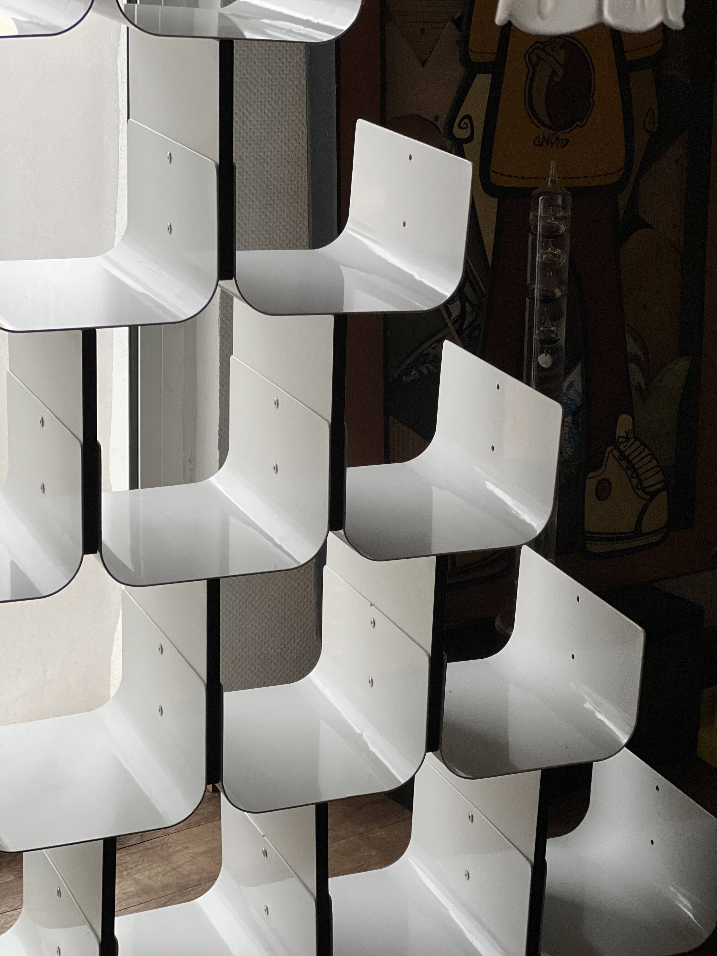 Étagère modulable style “Élysée” de Pierre Paulin