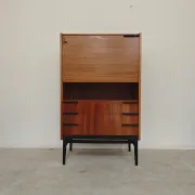 Wooden secretary by Frantisek Mezulanik for Up Zavody