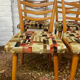 Série de 4 chaises scandinaves des années 50-60