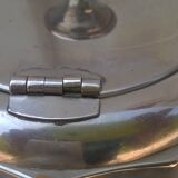 Silver metal teapot WMF year 1960