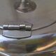 Silver metal teapot WMF year 1960