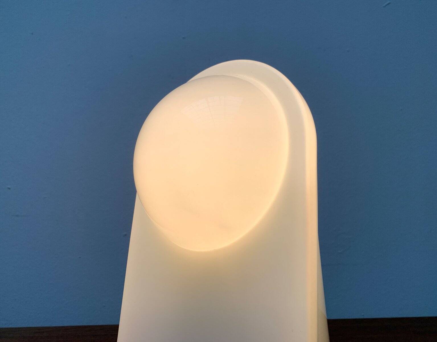 Mid-century German space age postmodern glass table lamp by Peill & Putzler, 1960s