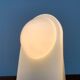 Mid-century German space age postmodern glass table lamp by Peill & Putzler, 1960s