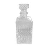 Carafe à whisky en verre taillé
