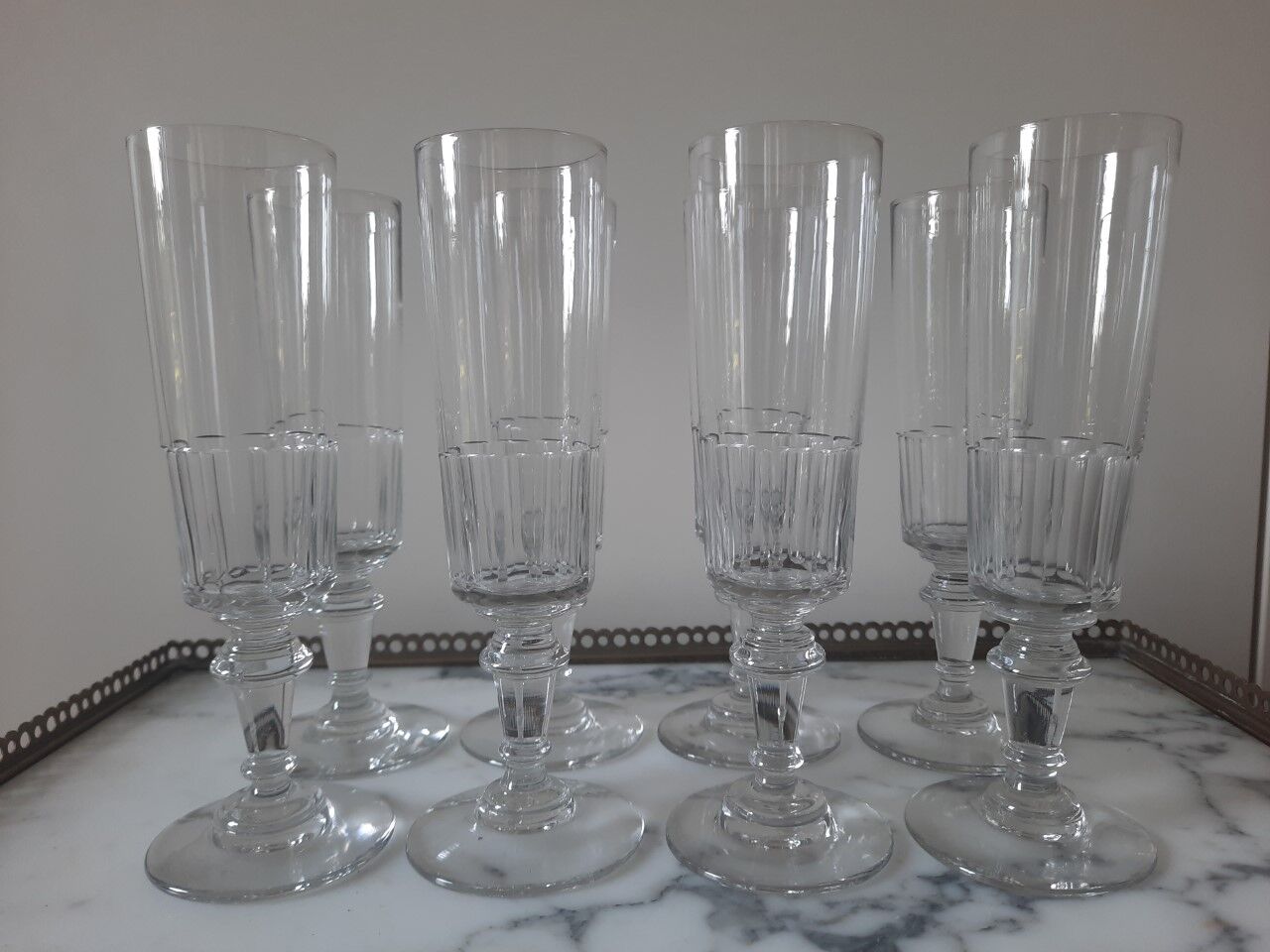 Champagne flutes