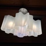 Modern Artemide chandelier, in 4 parts, late twentieth century, model "Logico" Murano glass, Italy