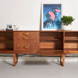 Stonehill vintage teak enfilade, Scandinavian style, 197,5cm