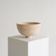 Travertine fruit bowl, centrepiece.