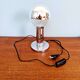 Space Age chrome metal table lamp, 1970s