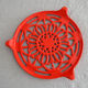 Cast iron underside