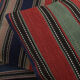 Housse d’oreiller Kilim en laine rayée 39x39cm