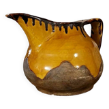 Glazed ceramic pitcher by Zaccagnini, 1930s