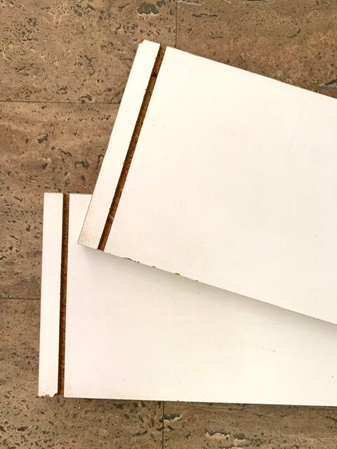 Etagère murale String blanche, années 70