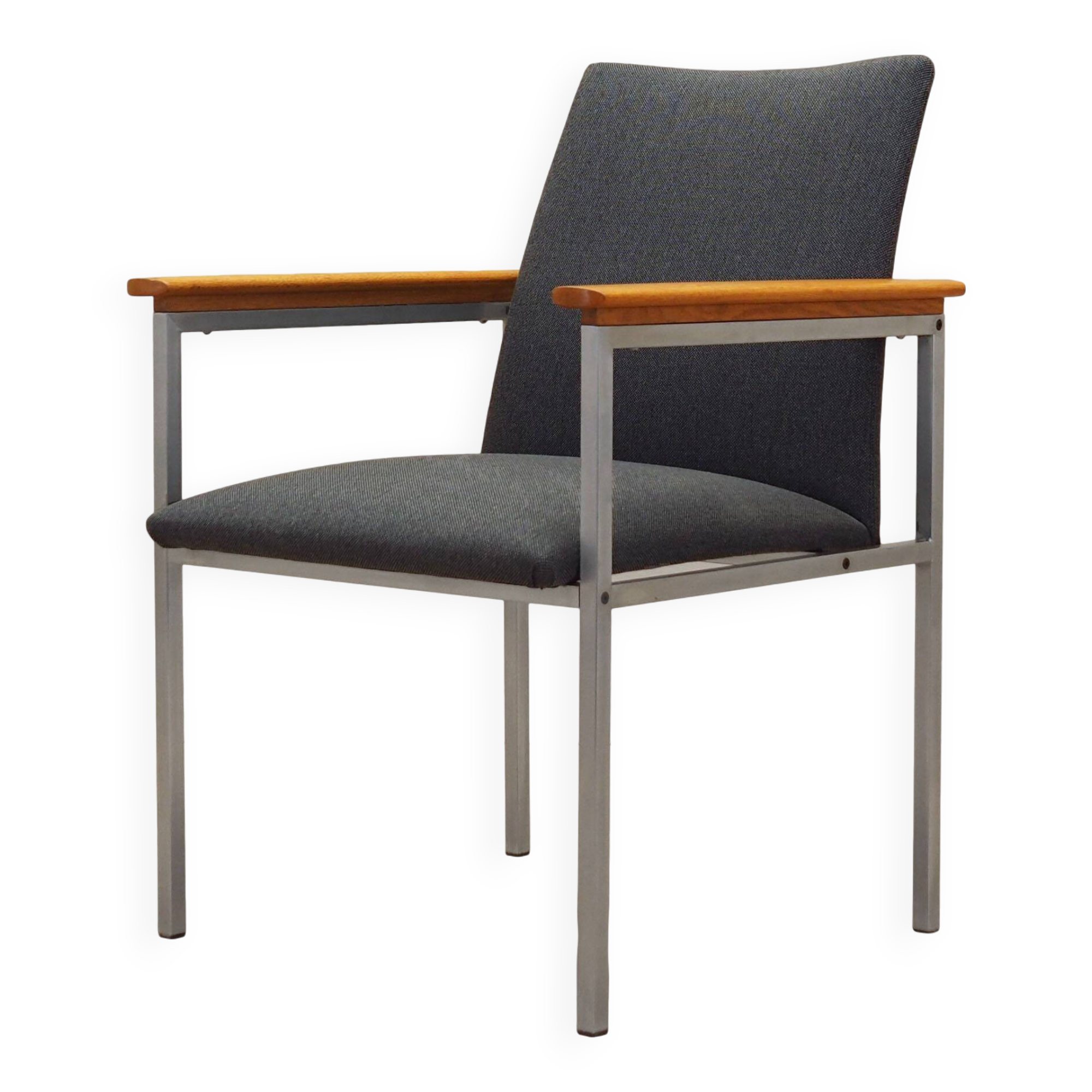 Grey armchair, Danish design, 1960s, designer: Sigvard Bernadotte, manufact
