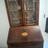 Complete 4-drawer yew desk
