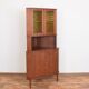 Danish teak corner cabinet