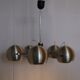 Suspension boule métal vintage 1960