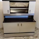 Bar cabinet / entrance furniture with a vintage 1970s mirror.